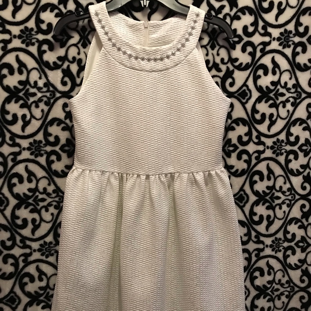 White Dress Medium 12 Girls
